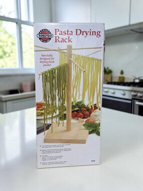 Norpro Pasta Drying Rack Wood, 16.5”